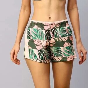 SOLD: EUC: Nike Tropical Pink Printed Running Shorts